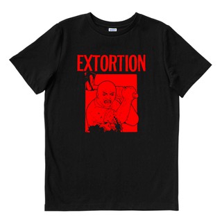 Extortion - สีแดง | เสื้อยืด พิมพ์ลายวงดนตรี | Merch เครื่องดนตรี | Unisex | Merch เครื่องดนตรี | ฮาร์ดคอร์โลหะ