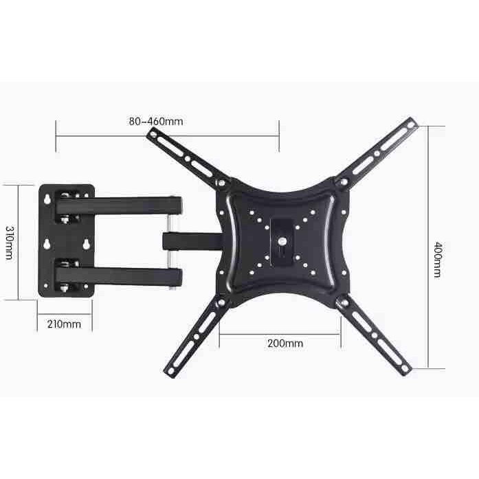 Buyerpick TV Bracket 14- 55 นิ้ว LED/LCD/Plasma ปรับหมุนเอียง TV Wall Mount TV Rack