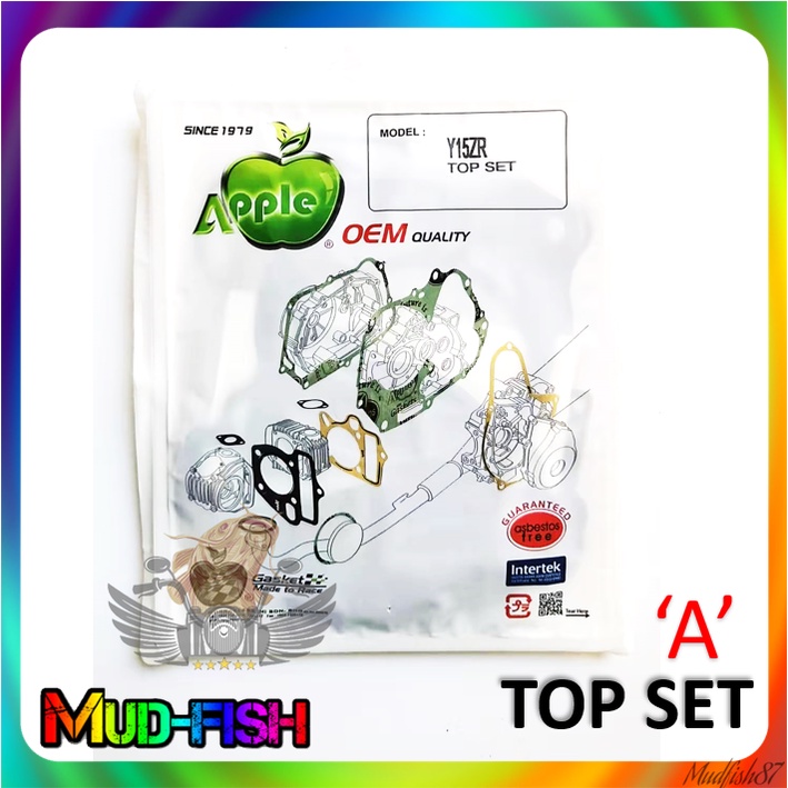 YAMAHA Y15ZR Y15 FZ150 TOP SET GASKET STANDARD / RACING 62MM 63MM 65MM (NP APPLE)