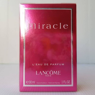 กล่องขายใหม่ซีล Lancome Miracle EDP 30ml