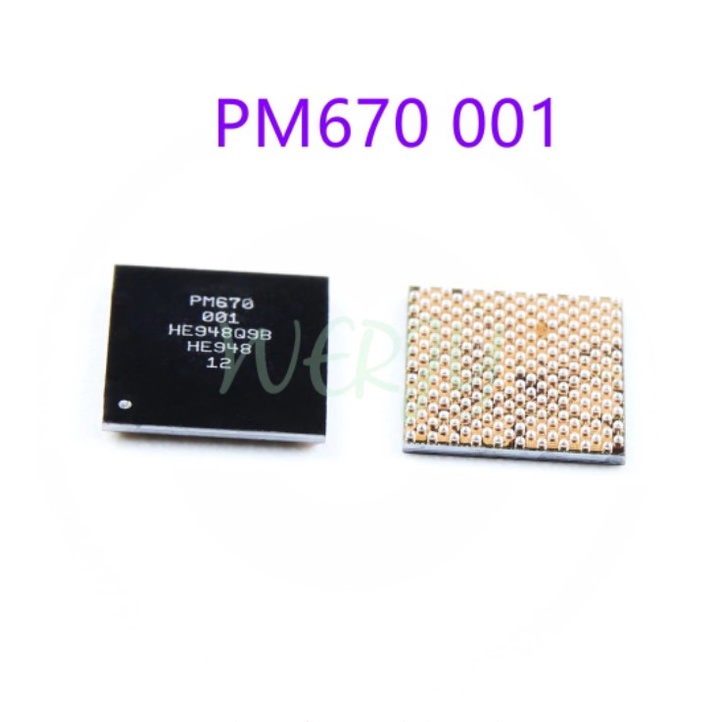 ชิปพาวเวอร์ซัพพลาย IC PM670 001 PM670A 000 PM670L 000 PM670A 000-01 PMD9607 PM PMIC