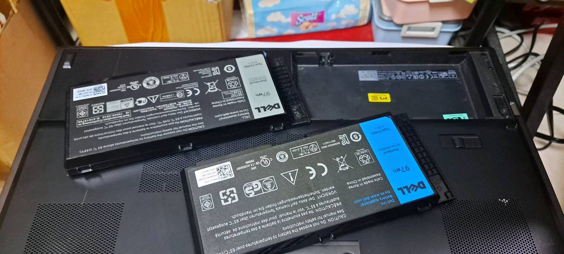 Dell แบตเตอรี่ ของแท้ FV993 สำหรับ Dell Precision M4600, M4700, M4800,  M6600, M6700, M6800) PG6RC Dell battery notebook | Shopee Thailand