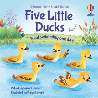 หนังสือใหม่พร้อมส่ง Five little ducks went swimming one day[Hardcover]