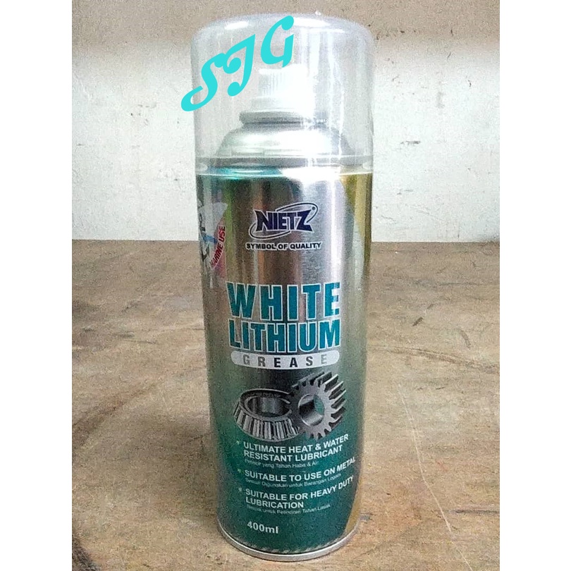 NIETZ WHITE LITHIUM GREASE 400ML