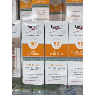 ครีมกันแดด Eucerin Oil Control Sun Gel Cream SPF 50+ 50ml สำหรับคนหน้ามัน