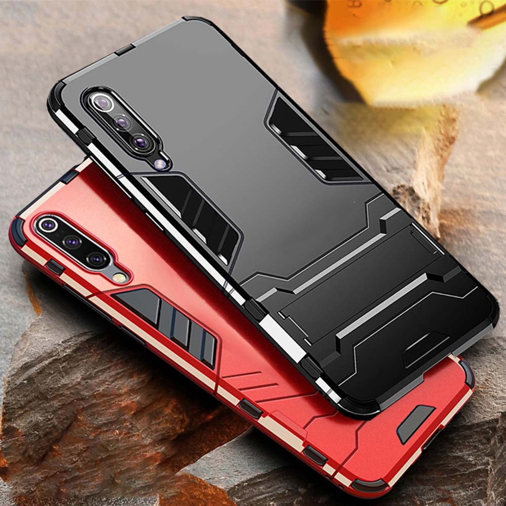 Casing Vivo 1811 1814 1816 1817 1818 1819 1820 1929 Y1S / Vivo 1901 1902 1904 1906 1907 1919 1915 1920 1935 Shockproof Hybrid Armor Rugged Holder Kickstand Hard Case Cover – โปรปัง