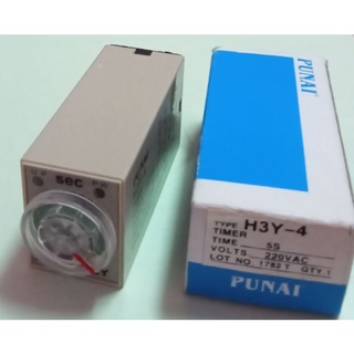 ทามเมอร์ Delay Timer time Relay H3Y-4 -220VAC 5S