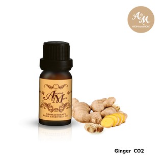 Aroma&amp;More GINGER "Select" Essential Oil 100% น้ำมันหอมระเหยขิง CO2 Extract 100%, India 5/10/30ML