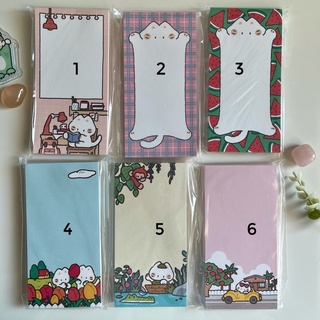 พร้อมส่ง Memo pad Mayo cat•แบ่งขาย