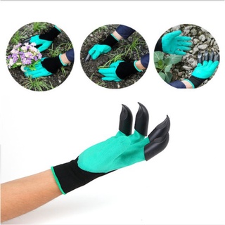 Garden Gloves ถุงมือขุดดิน พรวนดิน ถุงมือขุดดินทำสวน ถุงมือ ขุดดิน พลั่ว การทำสวน tool ปลูกต้นไม้ ต้นไม้