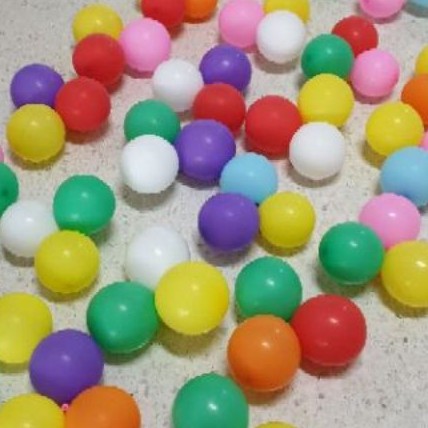 ลูกโป่งสีธรรมดาแบบหนาพิเศษ 6"10"12"