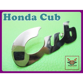 HONDA Cub WINDSHIELD EMBLEM (1 PC.) // โลโก้บังลม HONDA Cub สินค้าคุณภาพดี