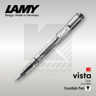 ปากกาหมึกซึม LAMY Vista 012 ด้ามสีใส