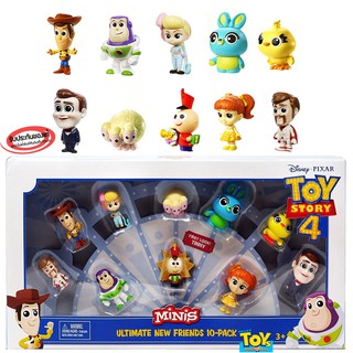 Disney Pixar Toy Story 4 Minis Ultimate New Friends 10 Pack