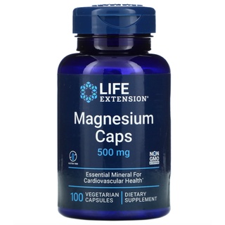 Life Extension Magnesium Caps 500 mg 100 Veg Capsules