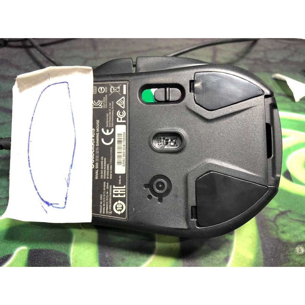 Glide ยางรองพื้นเมาส์ (Feet Mouse) แบบตัดเอง ขนาด 5x7cm และ 10x7cm