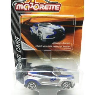 Majorette Mitsubishi Concept XR-PHEV Evolution - Silver Color /Wheels D5S /scale 1/64 (3 inches) Package with Card