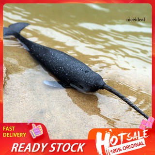 WHALE Niceideal โมเดลตุ๊กตาปลาวาฬของเล่นสําหรับเด็ก
