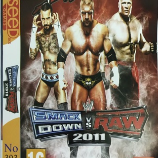 แผ่นเกมส์ ps2 WWE SmackDown vs. Raw 2011