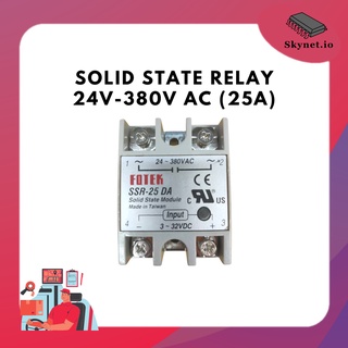 Solid State Relay 24V-380V AC (25A)