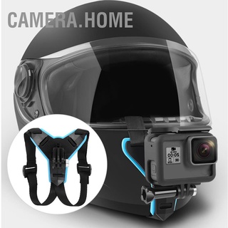 อุปกรณ์เมาท์ขาตั้งติดหมวกกันน็อคสําหรับ Gopro Sjcam Xiaoyi Action Camera