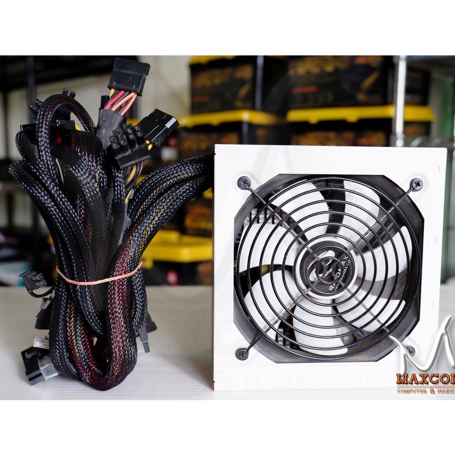 PSU (พาวเวอร์ซัพพลาย) Raidmax RX-500AF 80+ Bronze สินค้ามือสอง มีประกันให้ สภาพดี ไม่มีกล่อง สินค้าพ