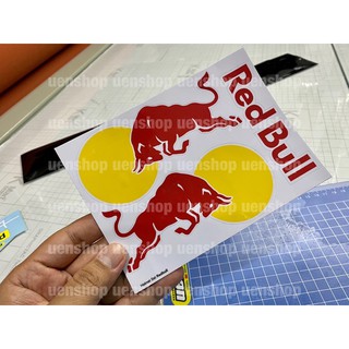 สติกเกอร์หมวกกันน็อค DECAL REDBULL