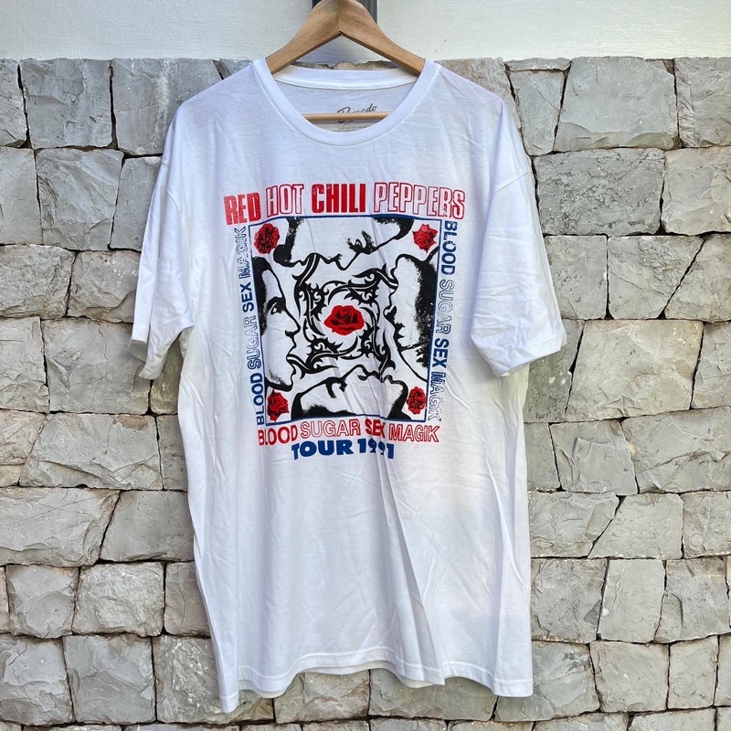 เสื้อวง RED HOT CHILI PEPPERS ลิขสิทธิ์แท้ จาก USA