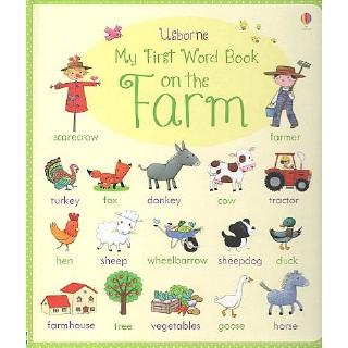 DKTODAY หนังสือ USBORNE MY FIRST WORD BOOK ON THE FARM