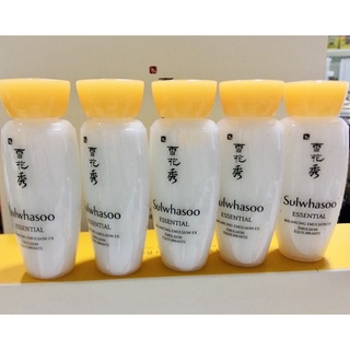 ✅ อีมัลชั่น Sulwhasoo Essential Balancing Emulsion 15mlของแท้ 💯%