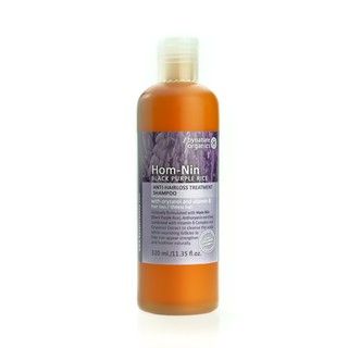 BYNATURE HOM-NIN BLACK PURPLE RICE ANTI-HAIR LOSS TREATMENT SHAMPOO 320 ml