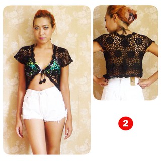 Crochet Crop tops งานถักมือ