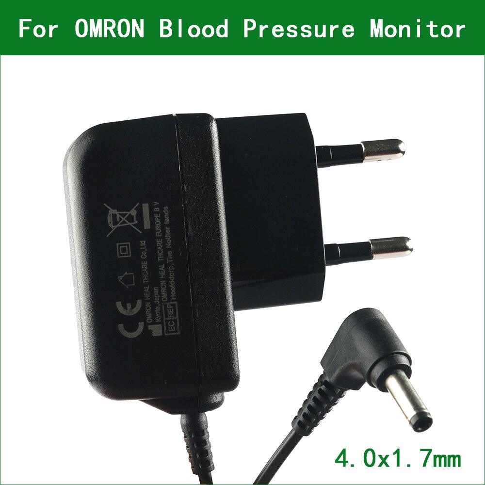 6V 0.7A 700MA AC DC Power Supply Adapter Charger สําหรับ OMRON เครื่องวัดความดันโลหิต HEM-741 HEM-71
