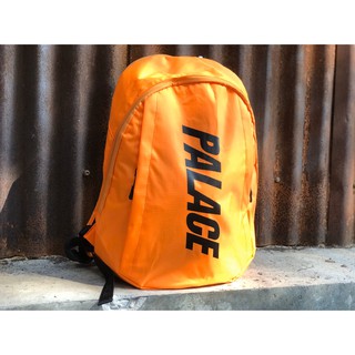 PALACE กระเป๋าสตรีท กระเป๋าเป้ กระเป๋าแฟชั่น LAPTOP Backpack สะท้อนแสง Street Bag Streetwear ใช้ได้ทั้งชายและหญิง