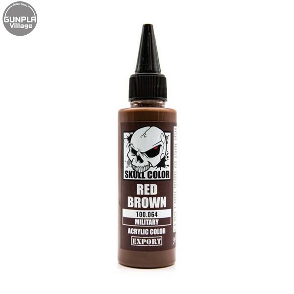 Skull Color 100.064 Red Brown 60 ml (Military) 8853100903649 (สี)