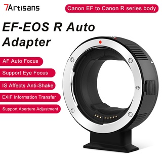 7artisans EF-EOS R RF AF อะแดปเตอร์เลนส์โฟกัสอัตโนมัติ สําหรับเลนส์ Canon EF เป็นกล้อง Canon EOS R