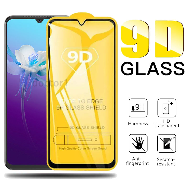 9D กระจกนิรภัยสําหรับ VIVO Y76 Y33s Y21 Y15s Y15a V21 V21e Y31 Y20i S1 V20 SE V15 Pro X50 Y30 Y50 V1
