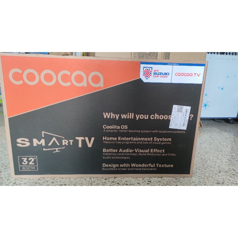 TV COOCAA 32 นิ้ว Smart TV รุ่น 32S3U ประกันศูนย์3ปี