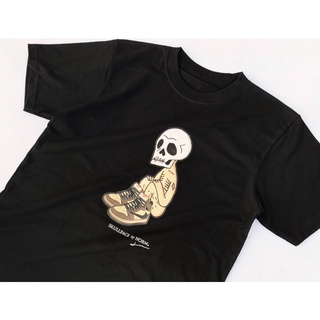 NORM SKULLFACE AIR2 BLACK TEE