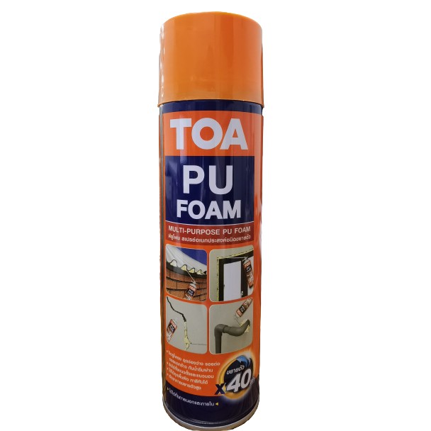 PU Foam TOA สเปรย์โฟมอเนกประสงค์