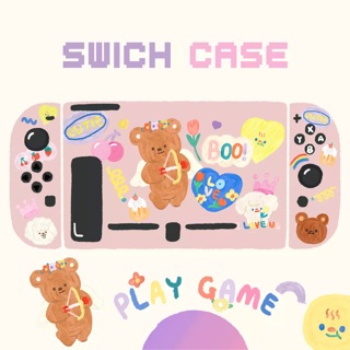 เคส Nintendo Switch TPU นิ่ม สกรีนลาย Brown Bear