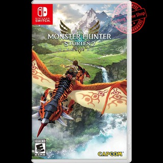 Monster hunter stories 2 wings of ruin ( มือ1 ) ( Zone US ) แผ่นเกมส์ Nintendo switch