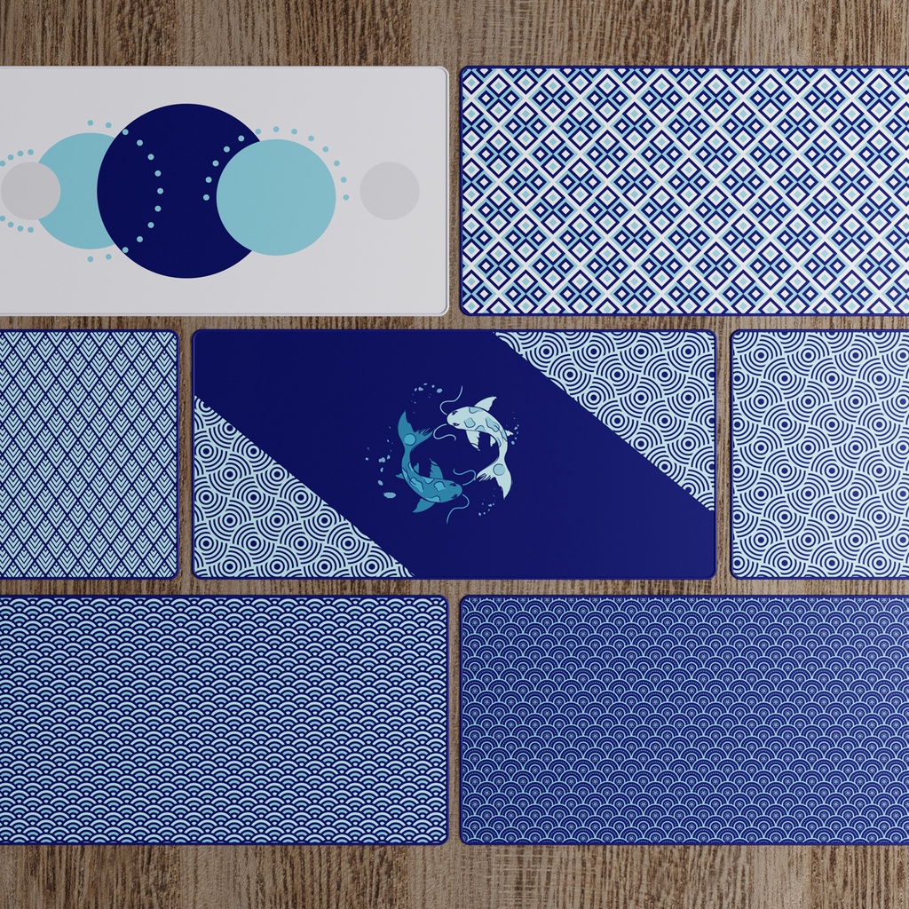 [Restock] Navy Series Deskmat แผ่นรองเมาส์ แผ่นรองโต๊ะ ออกแบบโดย 3BMech