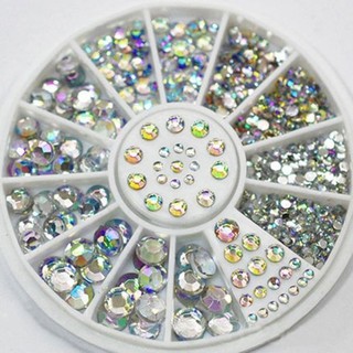 กลิตเตอร์ Rhinestones สำหรับตกแต่งเล็บ