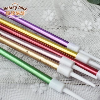 A187 🎁พร้อมส่งในไทย🎁 เทียนวันเกิด แท่งยาวคละสี 6 แท่ง วันเกิด