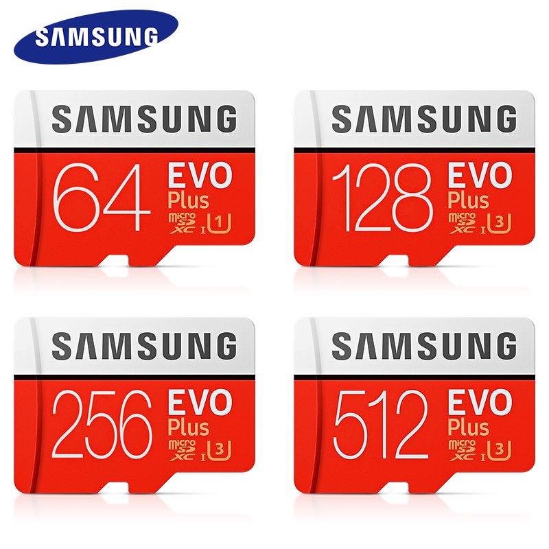 SAMSUNG Memory Card Micro SD Card 256GB 64GB Microsd Micro SD 128GB Grade Flash SD Cards