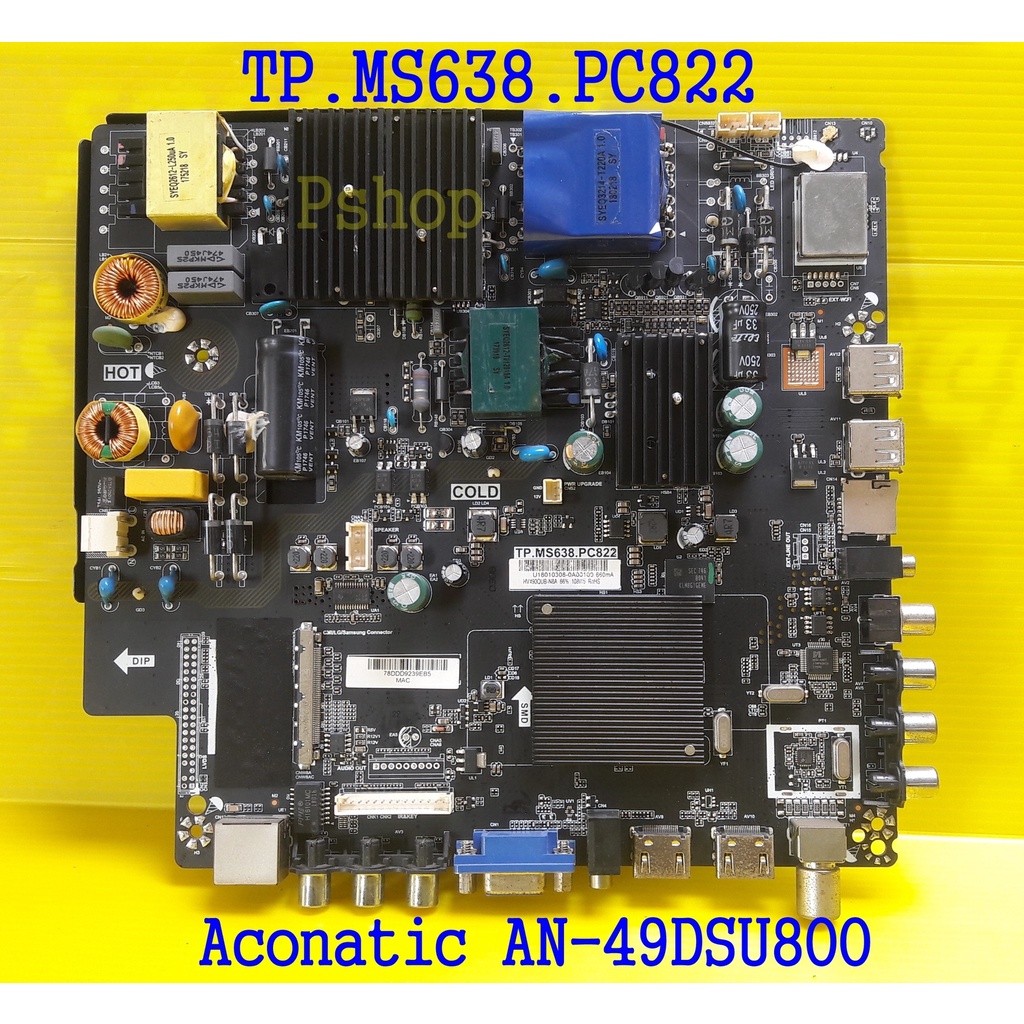 Aconatic AN-49DSU800 Smart TV UHD 4K (วันบอร์ด อะโคนาติค)