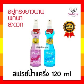 ขายดี!! สเปรย์น้ำแคริ่ง หัวฉีด ไซส์เล็ก ขนาด 120ml สเปรย์เน็ท อยู่ทรงยาวนาน สำหรับทุกสภาพผม Caring Spray Net