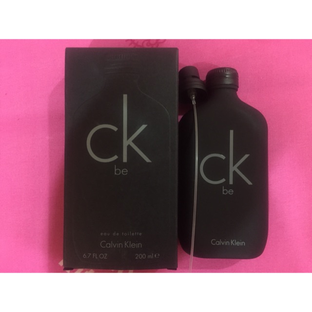 ck be ขนาด200 ml ของแท้หยิบเองจากshop พร้อมกล่อง