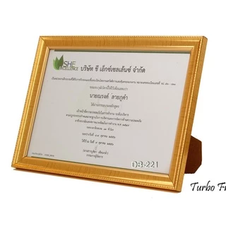 กรอบรูป A4 กรอบเกียรติบัตร พร้อมจัดส่ง ราคาประหยัด **พร้อมกระจกด้านหน้า **ขาตั้ง **หูแขวนผนัง